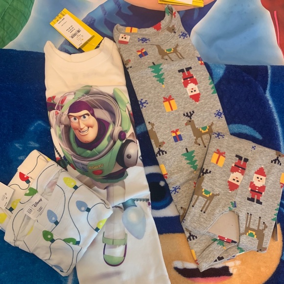 NWT BABY GAP BOYS PAJAMAS PJS shorts summer Disney Toy Story u pick size